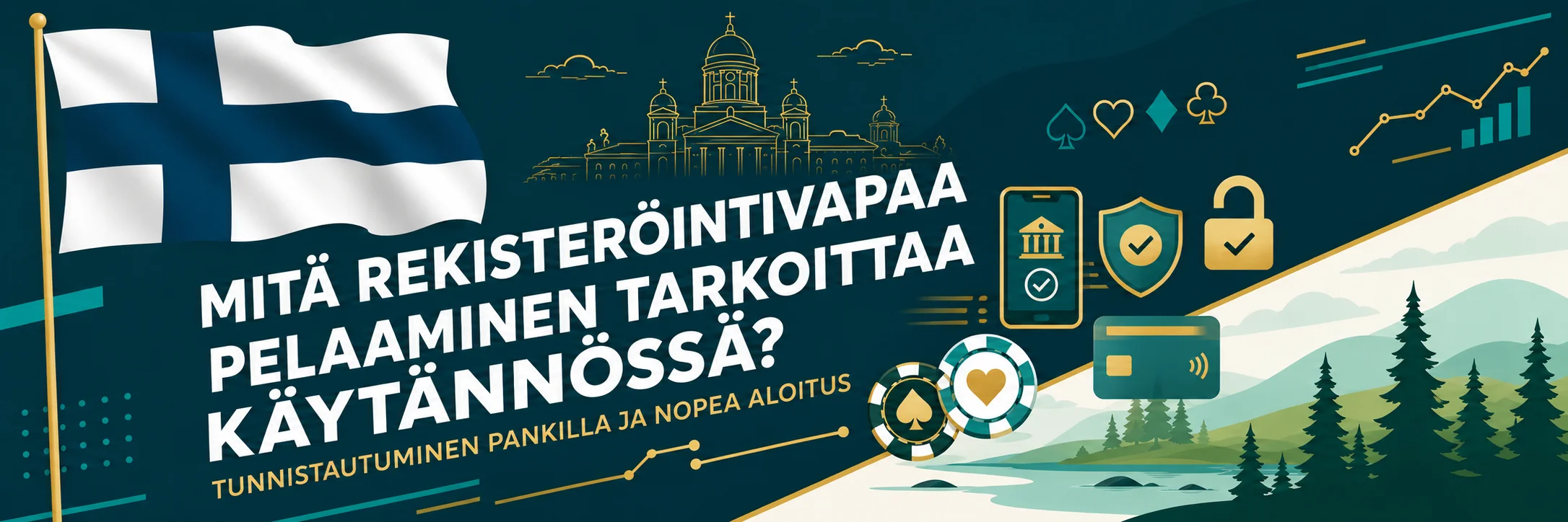Pankkitunnuksilla toimiva pikakasino Suomessa