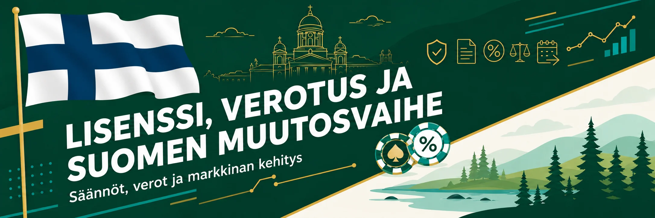 Pikakasinoiden lisenssit, verotus ja turvallisuus Suomessa