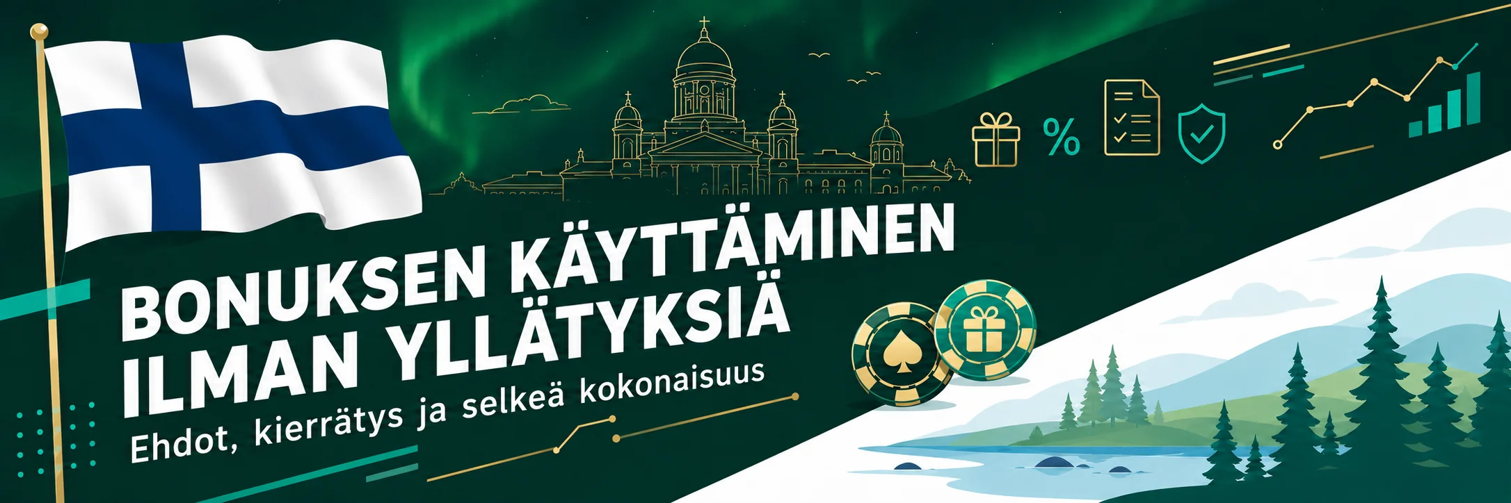 Kasinobonusten käyttäminen turvallisesti Suomessa