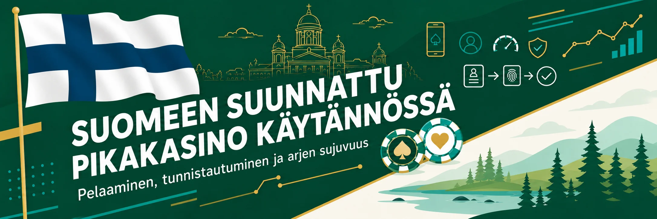 Suomeen suunnattu pikakasino käytännössä ja paikallinen pelikokemus
