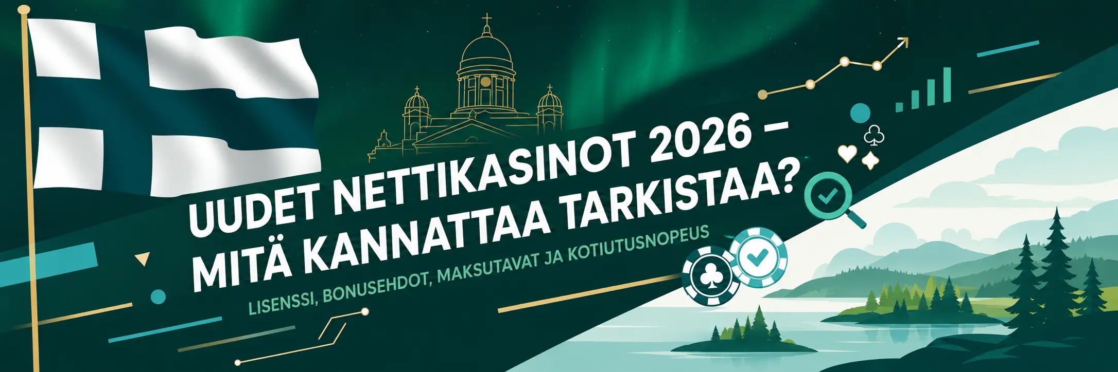 Uudet nettikasinot Suomen pelaajille vuonna 2026