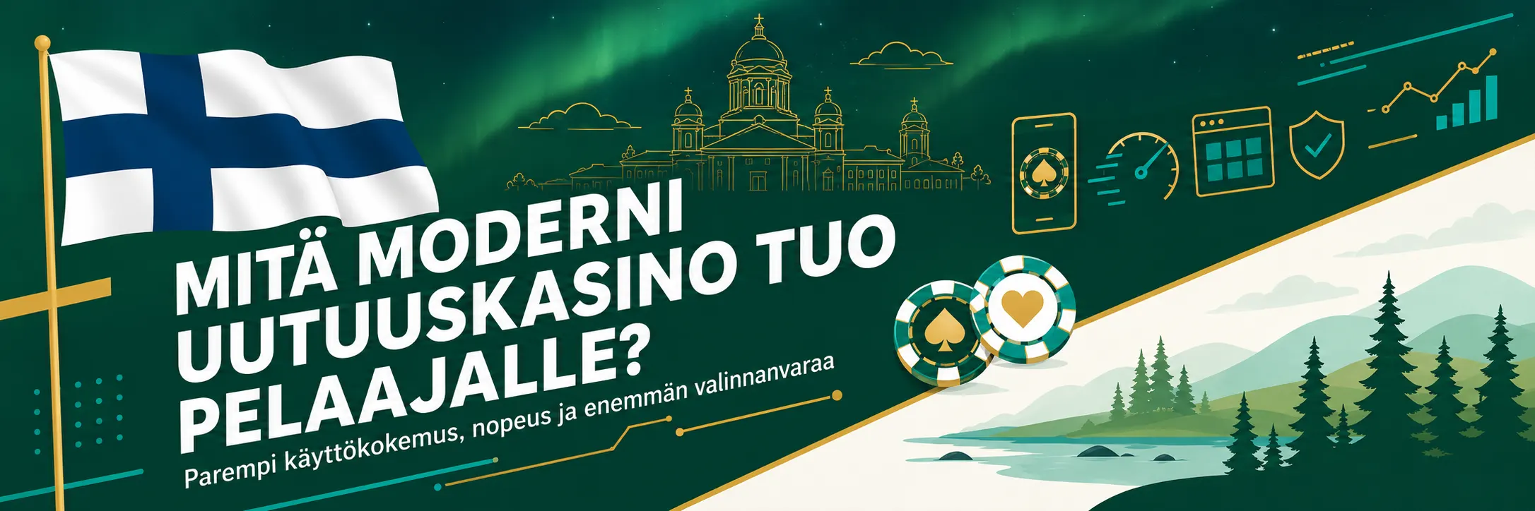 Modernien nettikasinoiden pelit ja maksut suomalaisille
