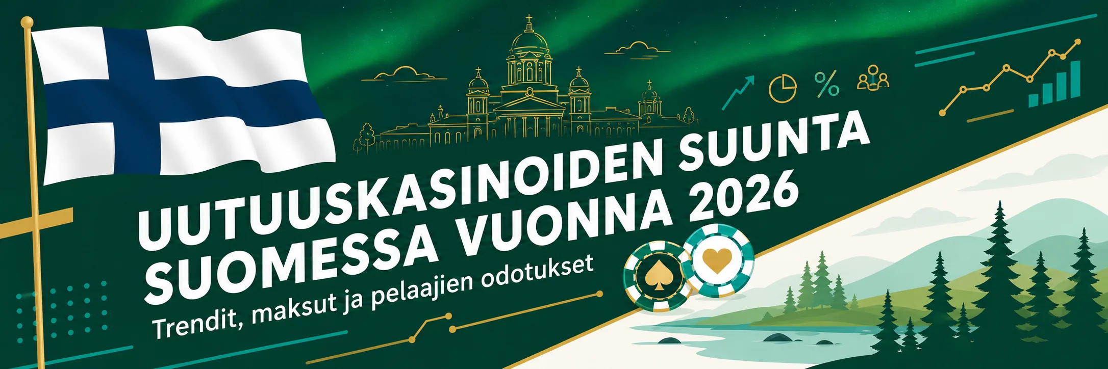 Uutuuskasinoiden kehitys ja pelaajan tarkistuslista Suomessa 2026